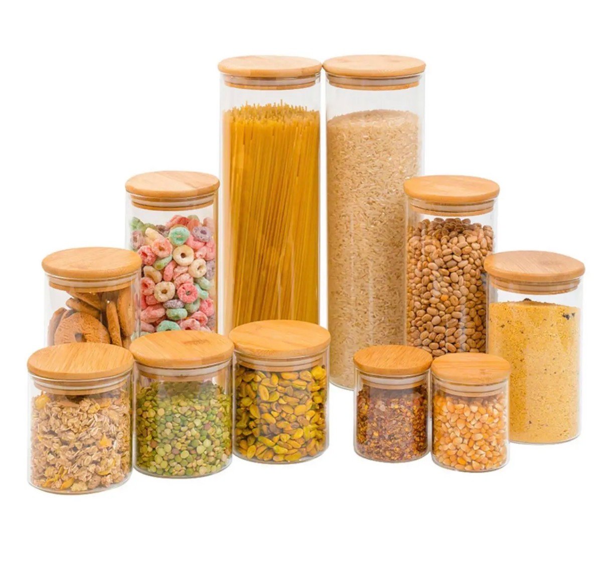 Kit Potes para Mantimentos