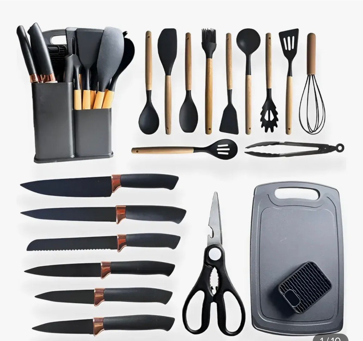 Kit Talheres Silicone